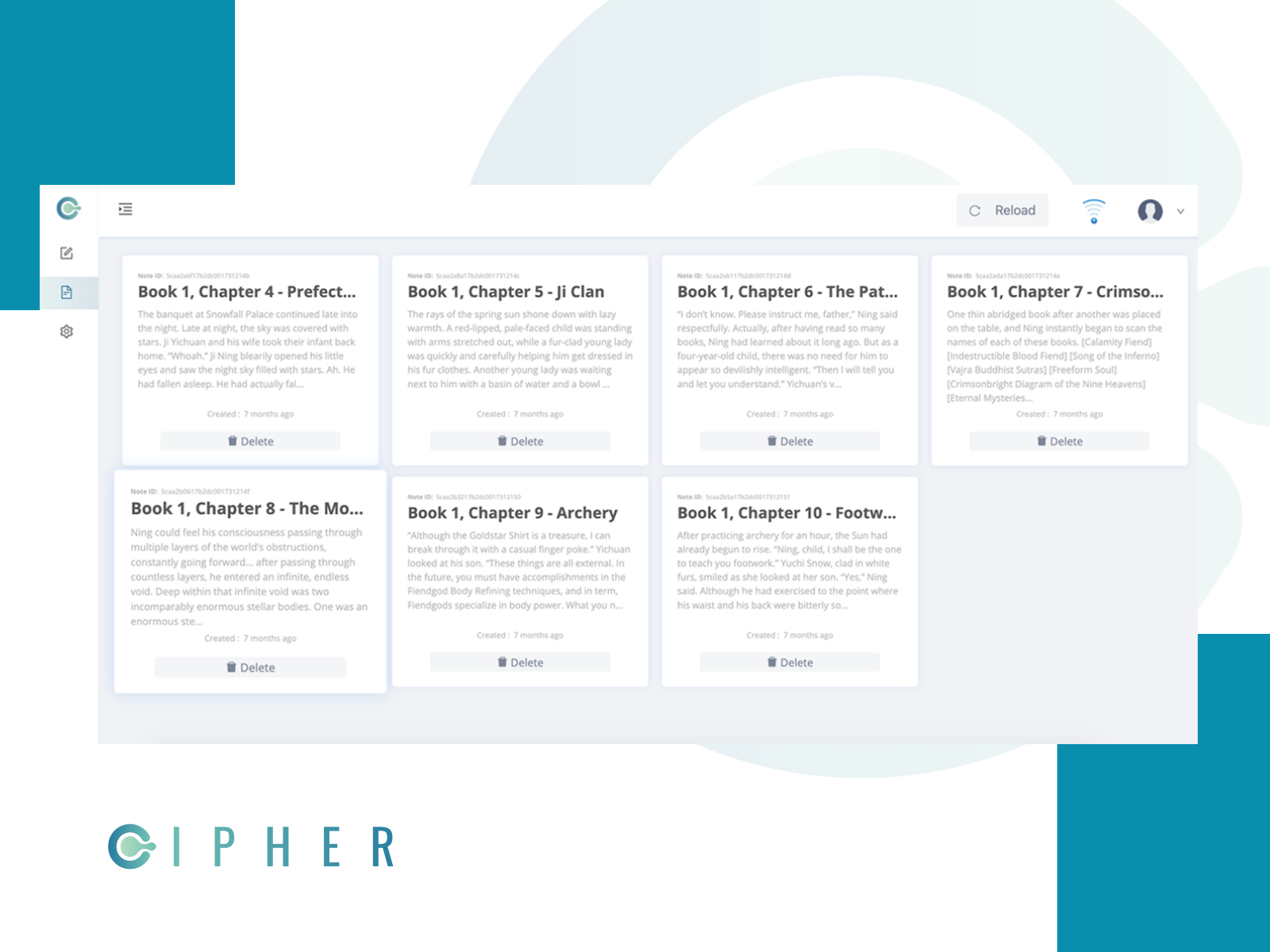 Cipher by X-Gen Systems